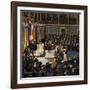 "Joint Session of Congress", January 7, 1950-John Falter-Framed Giclee Print