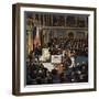 "Joint Session of Congress", January 7, 1950-John Falter-Framed Giclee Print