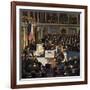 "Joint Session of Congress", January 7, 1950-John Falter-Framed Giclee Print