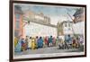 Joint Stock Street, 1809-George Moutard Woodward-Framed Giclee Print