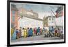 Joint Stock Street, 1809-George Moutard Woodward-Framed Giclee Print