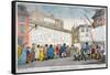 Joint Stock Street, 1809-George Moutard Woodward-Framed Stretched Canvas