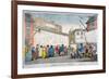 Joint Stock Street, 1809-George Moutard Woodward-Framed Giclee Print