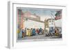 Joint Stock Street, 1809-George Moutard Woodward-Framed Giclee Print