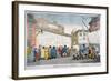 Joint Stock Street, 1809-George Moutard Woodward-Framed Giclee Print