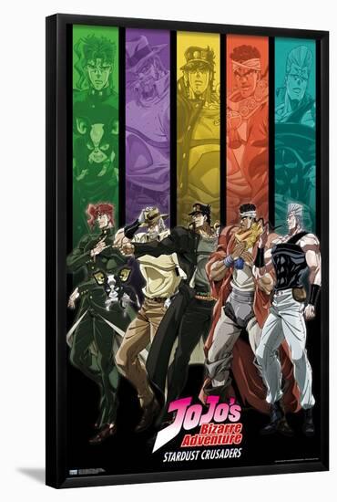 JoJo's Bizarre Adventure - Group Bars-Trends International-Framed Poster