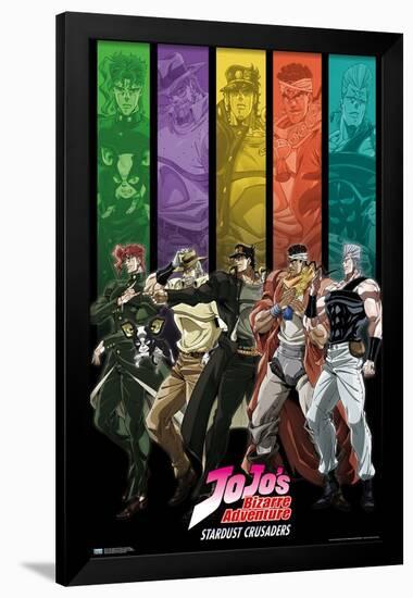 JoJo's Bizarre Adventure - Group Bars-Trends International-Framed Poster