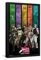 JoJo's Bizarre Adventure - Group Bars-Trends International-Framed Poster