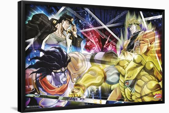 JoJo's Bizarre Adventure - Season 2 Key Art-Trends International-Framed Poster