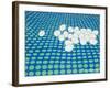 Joke: Eggs (Eggs on a Green Carpet)-Casorati Felice-Framed Giclee Print