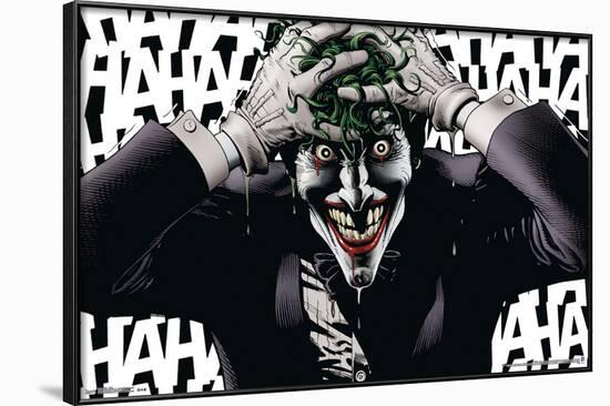 Joker - Crazy-null-Framed Standard Poster