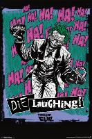 Joker - Die Laughing-null-Lamina Framed Poster