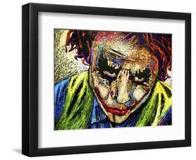 Joker Dripped001-Rock Demarco-Framed Giclee Print