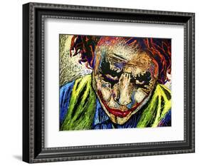 Joker Dripped001-Rock Demarco-Framed Giclee Print