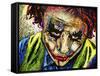 Joker Dripped001-Rock Demarco-Framed Stretched Canvas