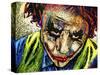 Joker Dripped001-Rock Demarco-Stretched Canvas
