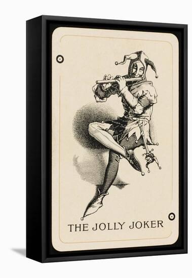 Joker Playing Card-null-Framed Stretched Canvas