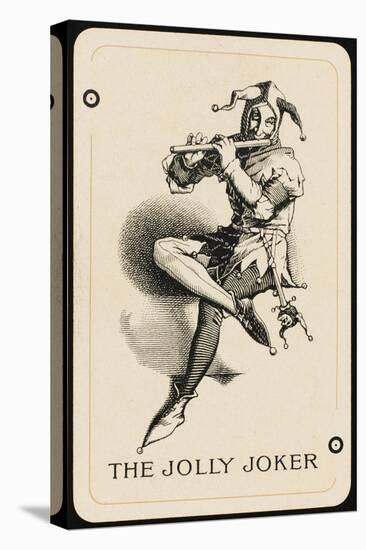 Joker Playing Card-null-Stretched Canvas