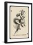 Joker Playing Card-null-Framed Art Print