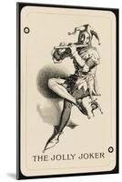 Joker Playing Card-null-Mounted Art Print