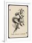 Joker Playing Card-null-Framed Art Print