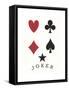 Joker-Jenny Newland-Framed Stretched Canvas