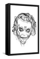 Joker-O.M.-Framed Stretched Canvas