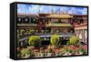 Jokhang Temple, Lhasa, Tibet, China-Ivan Vdovin-Framed Stretched Canvas