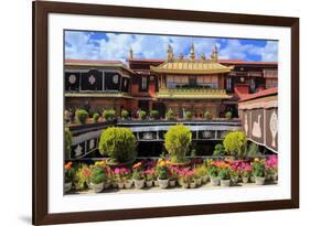 Jokhang Temple, Lhasa, Tibet, China-Ivan Vdovin-Framed Photographic Print