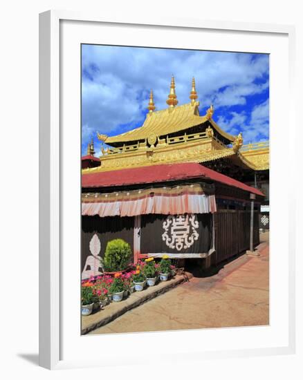 Jokhang Temple, Lhasa, Tibet, China-Ivan Vdovin-Framed Photographic Print