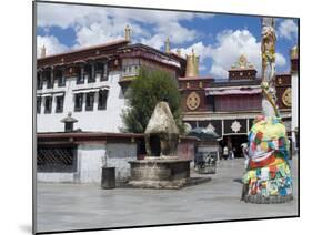 Jokhang Temple, the Most Revered Religious Structure in Tibet, Lhasa, Tibet, China-Ethel Davies-Mounted Photographic Print