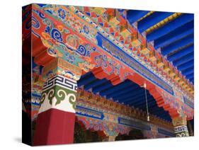 Jokhang Temple, the Most Revered Religious Structure in Tibet, Lhasa, Tibet, China-Ethel Davies-Stretched Canvas