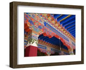 Jokhang Temple, the Most Revered Religious Structure in Tibet, Lhasa, Tibet, China-Ethel Davies-Framed Photographic Print