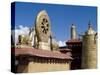 Jokhang Temple, the Most Revered Religious Structure in Tibet, Lhasa, Tibet, China-Ethel Davies-Stretched Canvas