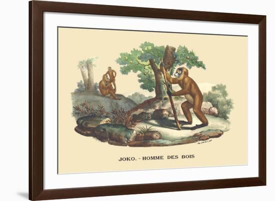 JOKO, Homme des Bois-E.f. Noel-Framed Art Print