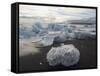 Jokulsarlon Glacial Lagoon, Iceland-Peter Adams-Framed Stretched Canvas