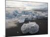 Jokulsarlon Glacial Lagoon, Iceland-Peter Adams-Mounted Photographic Print