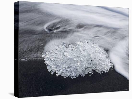 Jokulsarlon Glacial Lagoon, Iceland-Peter Adams-Stretched Canvas