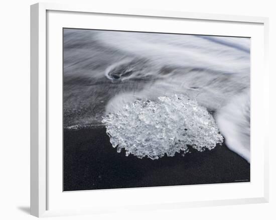 Jokulsarlon Glacial Lagoon, Iceland-Peter Adams-Framed Photographic Print