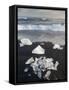 Jokulsarlon Glacial Lagoon, Iceland-Peter Adams-Framed Stretched Canvas