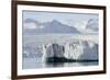 Jokulsarlon Glacier Lagoon, Iceland, Polar Regions-Michael-Framed Photographic Print