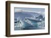 Jokulsarlon Glacier Lagoon, Iceland, Polar Regions-Michael-Framed Photographic Print