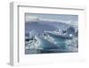 Jokulsarlon Glacier Lagoon, Iceland, Polar Regions-Michael-Framed Photographic Print