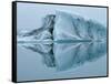 Jokulsarlon Glacier Lake-Micha Pawlitzki-Framed Stretched Canvas