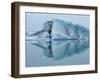 Jokulsarlon Glacier Lake-Micha Pawlitzki-Framed Premium Photographic Print