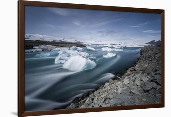Jokulsarlon, Iceland, Polar Regions-Bill Ward-Framed Photographic Print