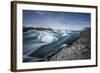 Jokulsarlon, Iceland, Polar Regions-Bill Ward-Framed Photographic Print