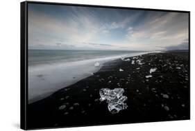 Jokulsarlon, Iceland, Polar Regions-Bill Ward-Framed Stretched Canvas