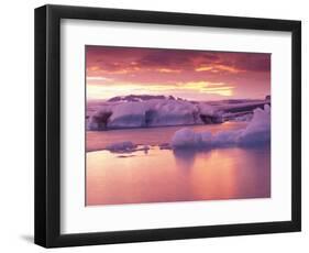 Jokulsarlon Lagoon, Iceland-Art Wolfe-Framed Photographic Print