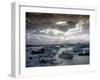 Jokulsarlon, Lagoon of Icebergs, SE Iceland-D^ Robert Franz-Framed Premium Photographic Print